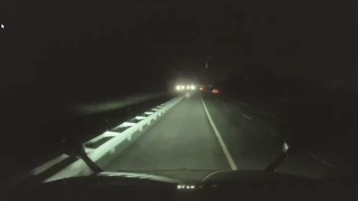 Car slams into motorcyclist in road rage incident